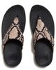 FitFlop FitFlop Lulu Snake Toe-Post Sandals - 4