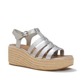 FitFlop FitFlop Platfform Metallic Espadrille Fisherman Sandals