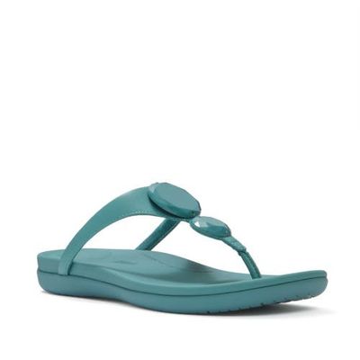 FitFlop FitFlop Solay Glossy-Disc TP Sandal