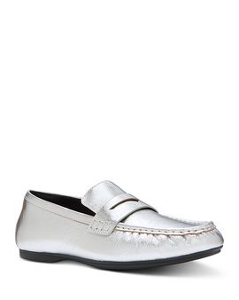 Fitflop FitFlop Women's Delicato Crinkle Metallic Leather Loafers