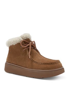 Fitflop FitFlop Women's Gen-ff Suede & Shearling Boots