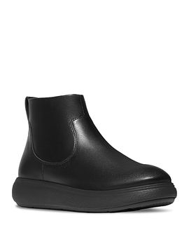 Fitflop FitFlop Women's iQ-Comff Leather Zip Ankle Boots