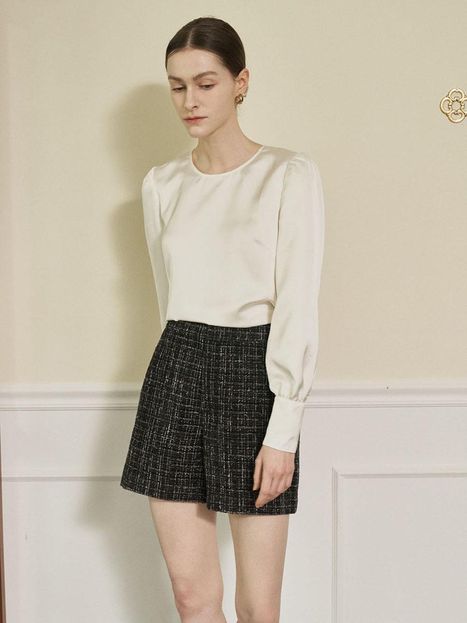 FIVE AVENUE Bliss Tweed Pants(2color)_YT24P098