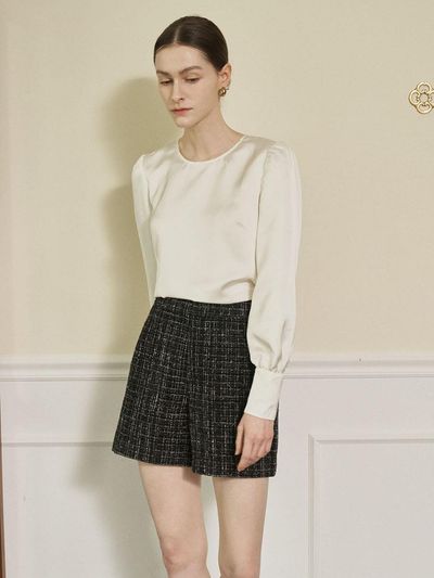 FIVE AVENUE Bliss Tweed Pants(2color)_YT24P098