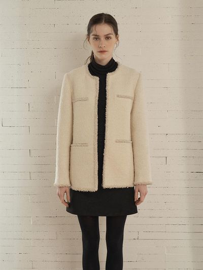 FIVE AVENUE Buckle Tailored Classic Jacket