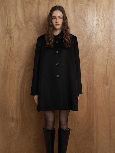 FIVE AVENUE Carly Short Coat (2color)_YW24C039