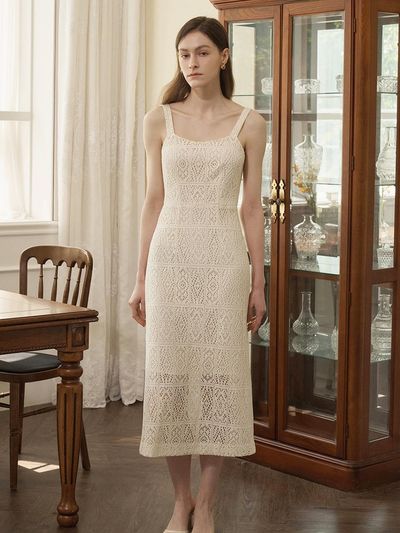 FIVE AVENUE Sophie Crochet Dress