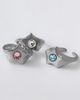 Five Fourty Nine Five Fourty Nine Astro Star Signet Ring in Blue, Women's at Urban Outfitters - 1