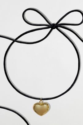 Five Fourty Nine Five Fourty Nine Satin Wrap Choker in Black, Women's at Urban Outfitters