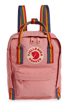 Fjällräven Fjällräven Mini Kånken Rainbow Water Resistant 13-Inch Laptop Backpack
