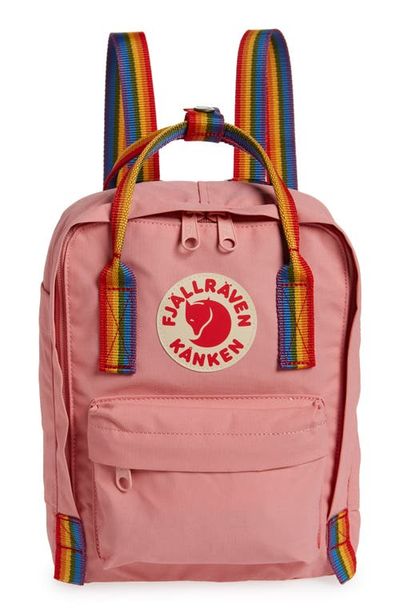 Fjällräven Fjällräven Mini Kånken Rainbow Water Resistant 13-Inch Laptop Backpack