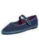 Flabelus Flabelus Arthur Linen Mary Jane Flats Arthur - 1