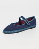 Flabelus Flabelus Arthur Linen Mary Jane Flats Arthur - 2
