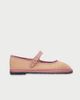 Flabelus Flabelus Dora Linen Mary Jane Flat in Beige, Women's at Urban Outfitters - 1
