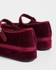 Flabelus Flabelus Double Lucrecia Mary Jane Flats Burgundy - 4