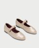 Flabelus Flabelus Flor Silk Mary Jane Flat in Gold, Women's at Urban Outfitters - 2