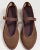 Flabelus Flabelus Isabella Mesh Flats Brown - 5