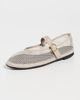 Flabelus Flabelus Isabella Mesh Mary Jane Flats Nude - 2
