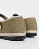 Flabelus Flabelus Ishmael Linen Mary Jane Flats Ishmael - 4