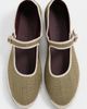 Flabelus Flabelus Ishmael Linen Mary Jane Flats Ishmael - 5