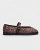 Flabelus Flabelus Leopard Mary Jane Flat in Brown, Women's at Urban Outfitters - 2