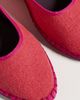 Flabelus Flabelus Linen Mary Jane Flats Light Pink - 6