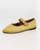 Flabelus Flabelus Linen Mary Janes Yellow - 2