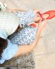 Flabelus Flabelus Mae Silk Mary Janes Shoe in Red, Women's at Urban Outfitters - 3