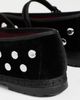 Flabelus Flabelus Mae Silver Black Mary Jane Flats Black - 4