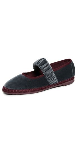 Flabelus Flabelus Mafalda Mary Jane Flats Gray