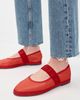 Flabelus Flabelus Mafalda Ruffle Flats Red - 3