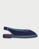 Flabelus Flabelus Narnia Slingback Linen Slipper in Navy, Women's at Urban Outfitters - 1