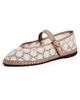 Flabelus Flabelus Pierre Embroidered Flats Sunflower - 1