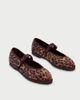 Flabelus Flabelus Pierre Faux Fur Leopard Mary Jane Shoe in Brown, Women's at Urban Outfitters - 3