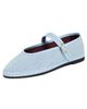 Flabelus Flabelus Pierre Light Denim Mary Jane Falts Light Denim Blue - 1