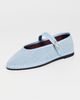 Flabelus Flabelus Pierre Light Denim Mary Jane Falts Light Denim Blue - 2