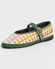 Flabelus Flabelus Pierre Twist Mary Jane Flats Green - 1