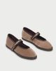 Flabelus Flabelus Pierre Velvet Mary Jane Shoe in Brown, Women's at Urban Outfitters - 3