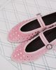 Flabelus Flabelus Rhinestone Mae Mary Janes Shoe in Rose, Women's at Urban Outfitters - 3