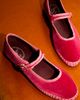 Flabelus Flabelus Velvet Mary Jane Flat in Frances, Women's at Urban Outfitters - 1