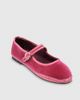 Flabelus Flabelus Velvet Mary Jane Flat in Frances, Women's at Urban Outfitters - 3