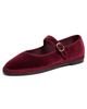 Flabelus Flabelus Velvet Mary Jane Flats Lucrecia - 1