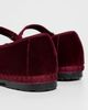 Flabelus Flabelus Velvet Mary Jane Flats Lucrecia - 4
