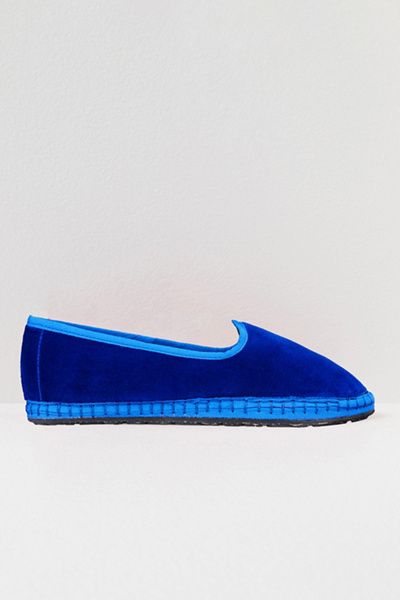 Flabelus Flabelus Velvet Slipper in Electra, Women's at Urban Outfitters
