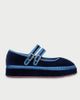 Flabelus Flabelus Women's Claire Double Mary Janes Shoe in Blue, Women's at Urban Outfitters - 2