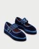 Flabelus Flabelus Women's Claire Double Mary Janes Shoe in Blue, Women's at Urban Outfitters - 4
