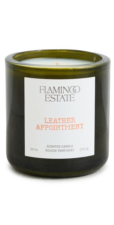 Flamingo Estate Flamingo Estate Leather Appointment Candle Leather Appointment One
