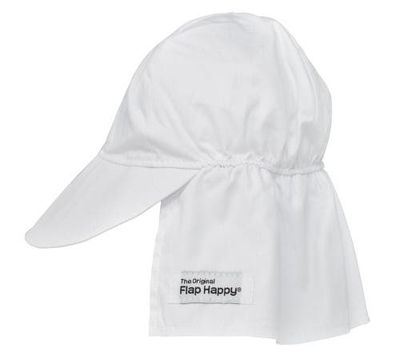 Flap Happy Flap Happy Baby/Toddler UPF 50+ Original Organic Flap Hat - Full Coverage Sun protection Hat