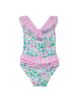 Flap Happy Flap Happy UPF 50+ Mindy Crossback swimsuit for Girls - 2