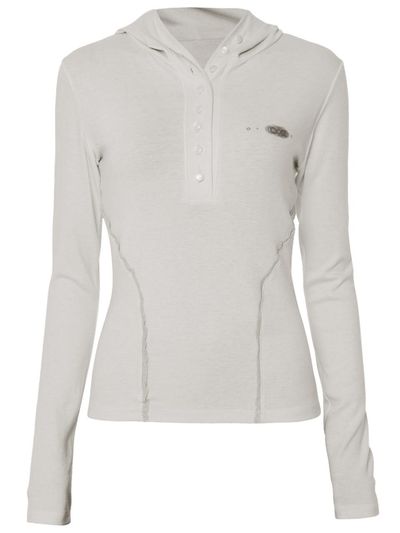 FLARE UP Button Up Lace Hoodie (FL - 148)